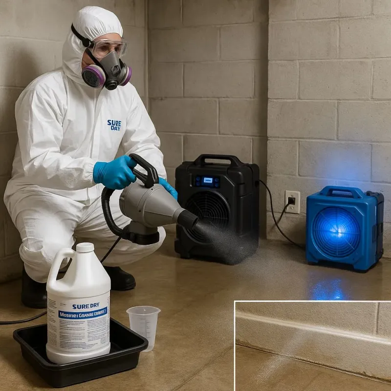 Sanitization and Odor Removal process in Thornton, NH