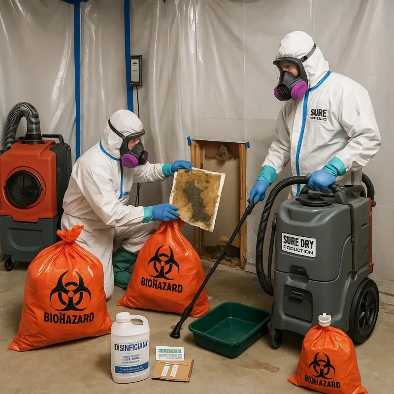 Contaminated Water Handling Protocols process in Thornton, NH