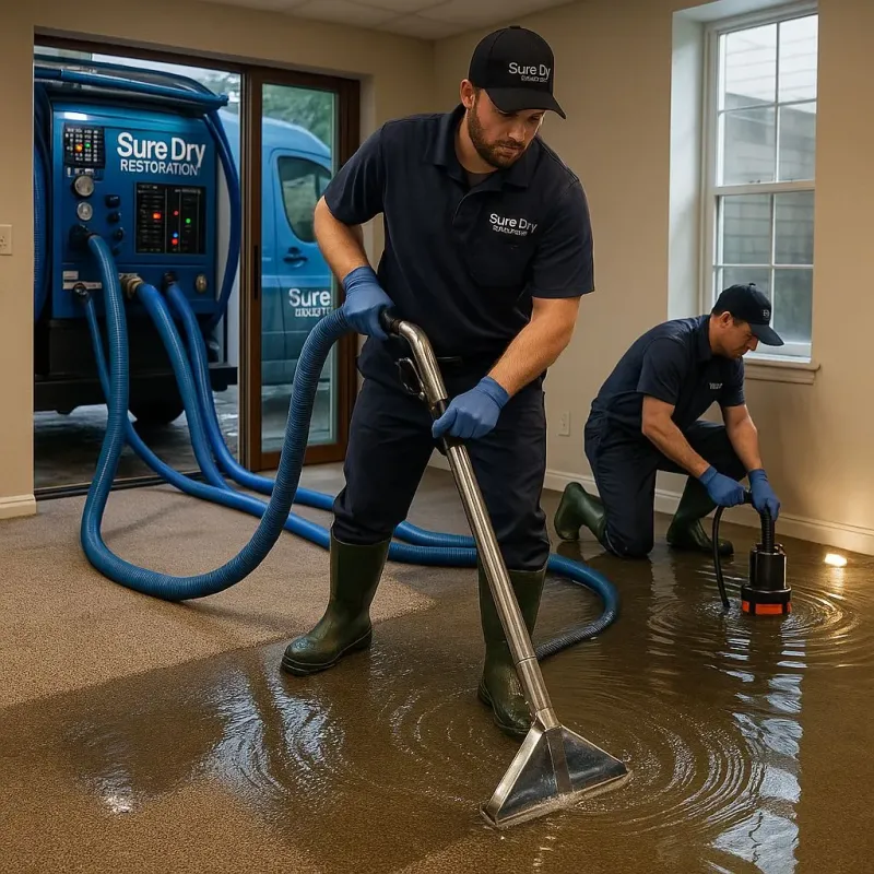 Water Extraction and Removal process in Thornton, NH